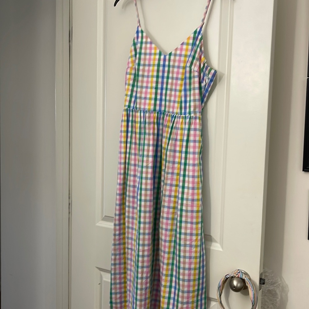 Jcrew maxi sundress with headband